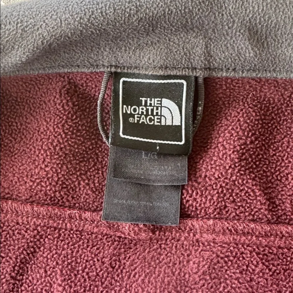 The North Face APEX Softshell Men's Red Performance Jacket Zipper Up Size L GUC